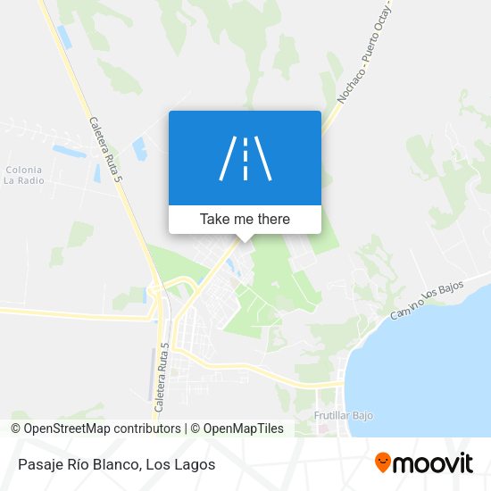 Pasaje Río Blanco map