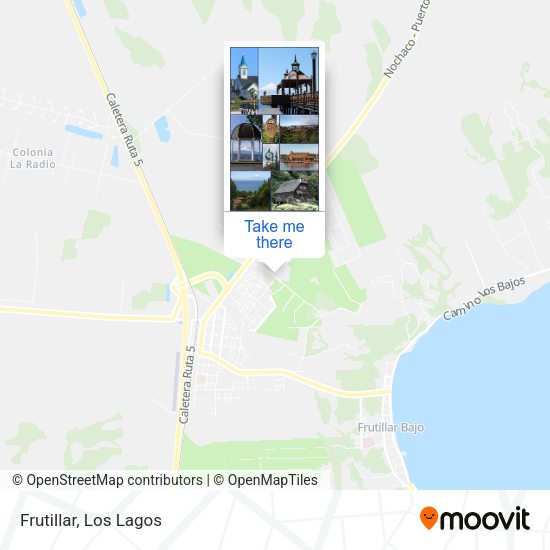 Mapa de Frutillar