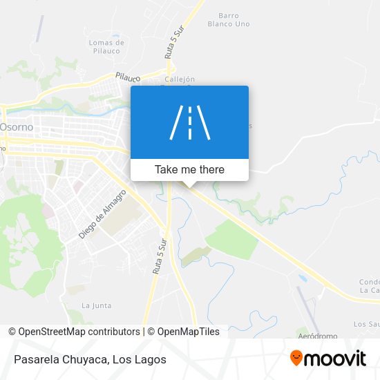 Pasarela Chuyaca map