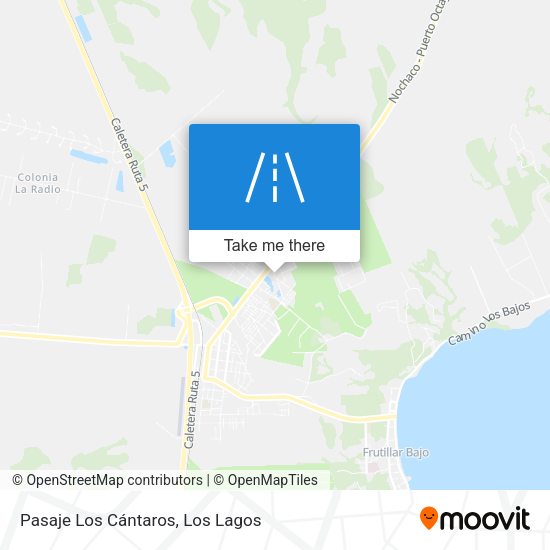 Mapa de Pasaje Los Cántaros