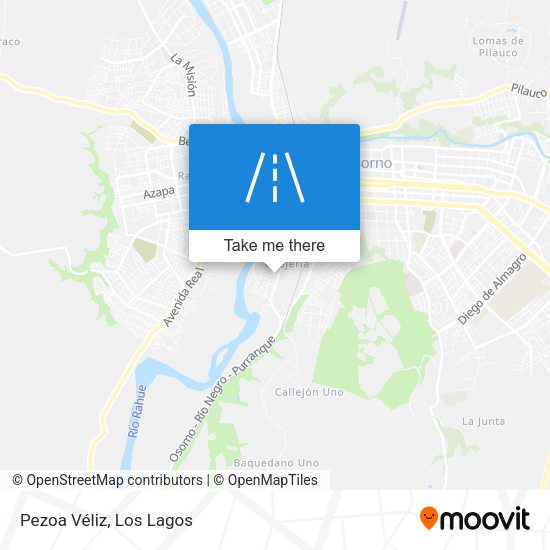 Mapa de Pezoa Véliz