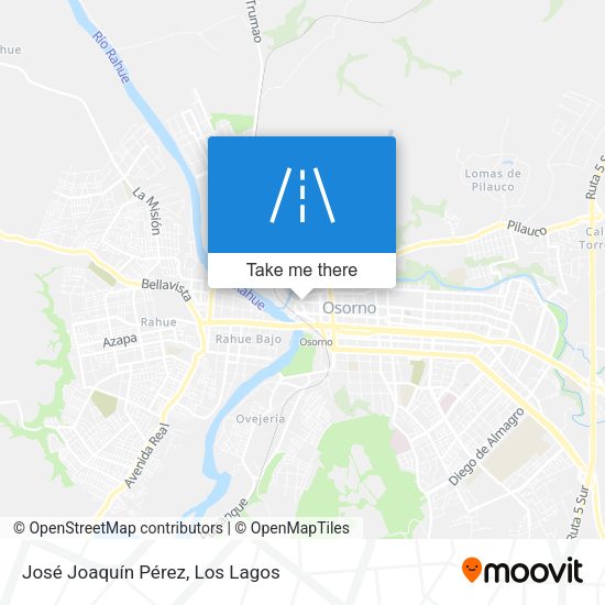 Mapa de José Joaquín Pérez