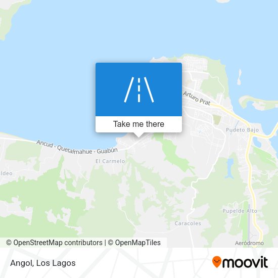 Angol map