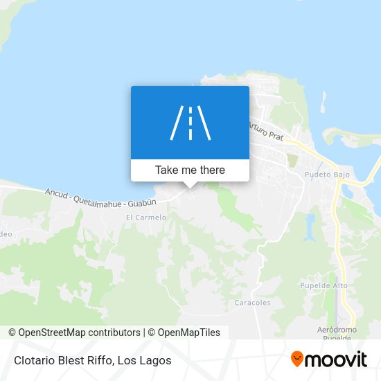 Clotario Blest Riffo map