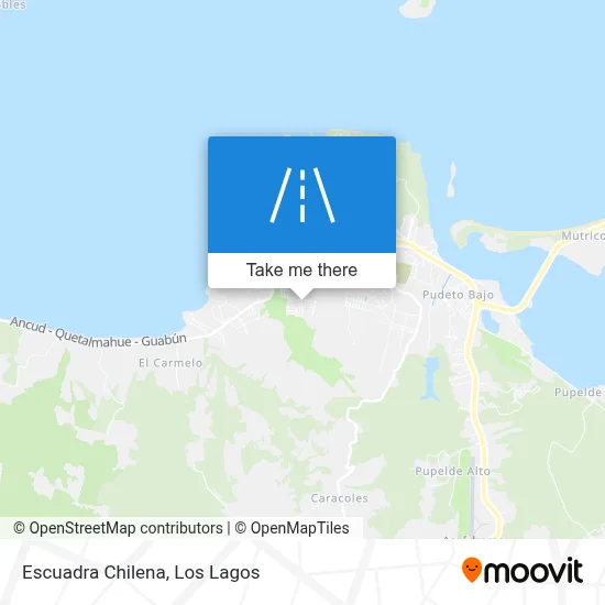 Escuadra Chilena map