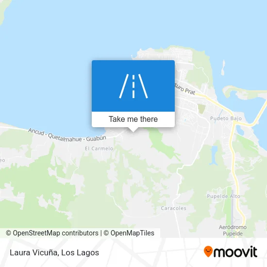 Mapa de Laura Vicuña