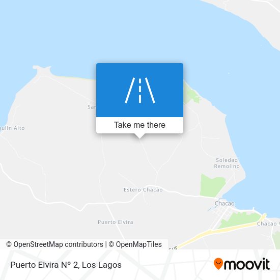 Puerto Elvira Nº 2 map