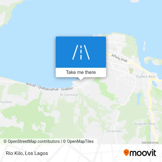 Mapa de Río Kilo