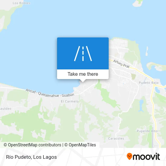 Mapa de Río Pudeto