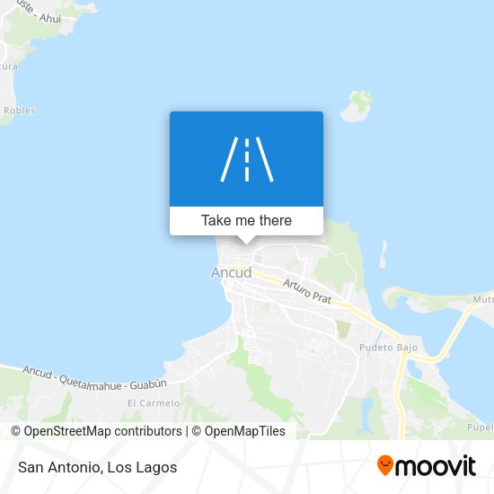 Mapa de San Antonio
