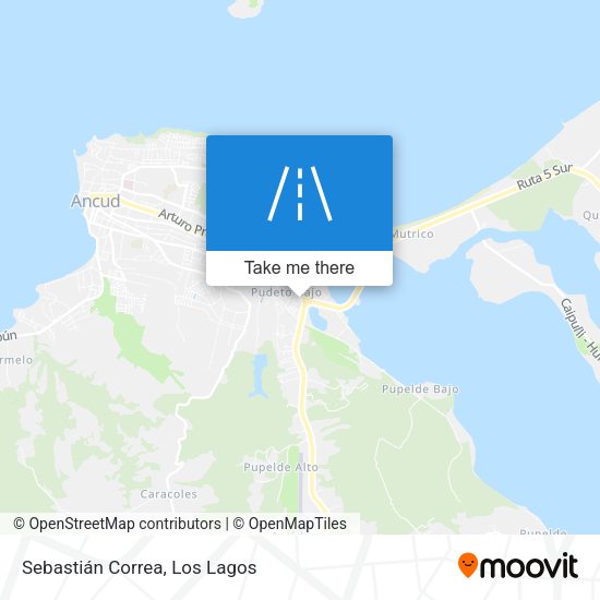 Mapa de Sebastián Correa