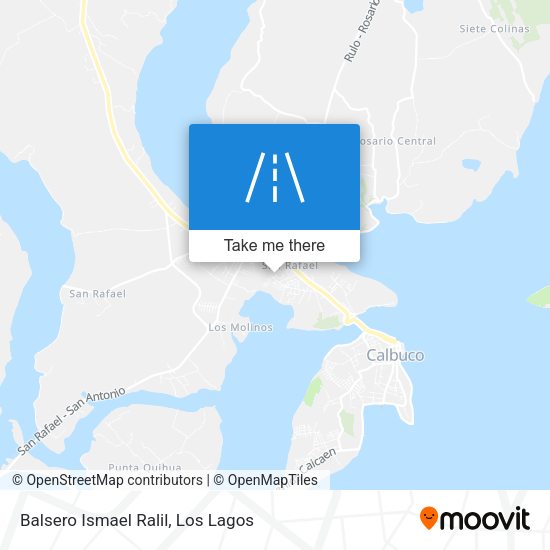 Balsero Ismael Ralil map