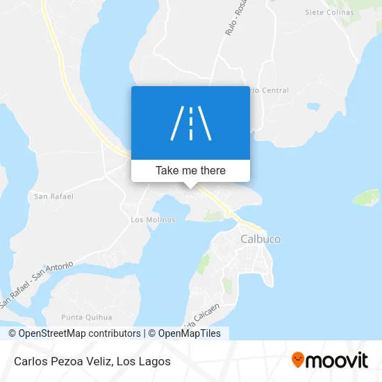 Carlos Pezoa Veliz map