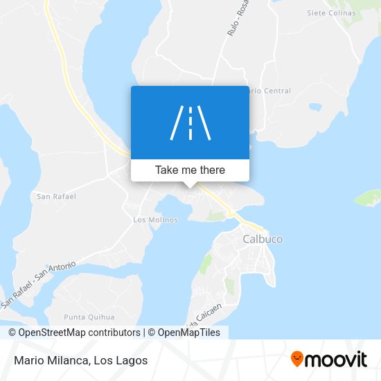 Mapa de Mario Milanca