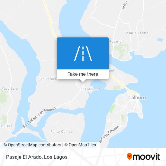 Mapa de Pasaje El Arado