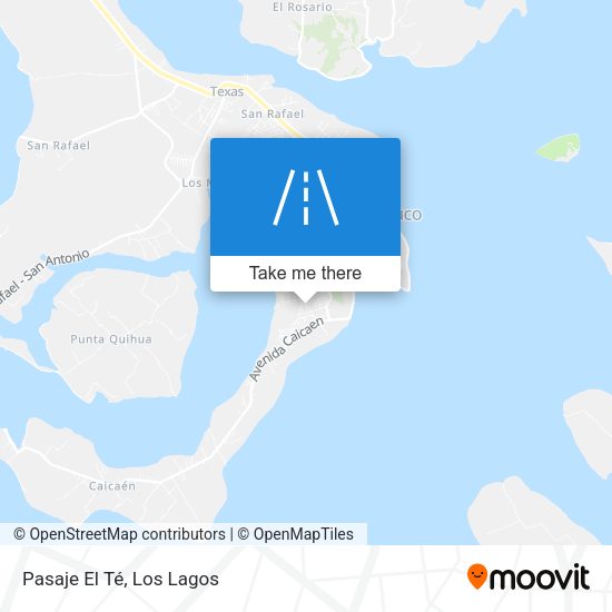 Mapa de Pasaje El Té