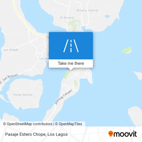 Pasaje Estero Chope map