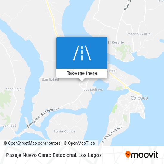 Mapa de Pasaje Nuevo Canto Estacional