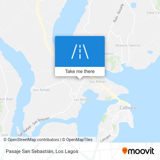 Pasaje San Sebastián map
