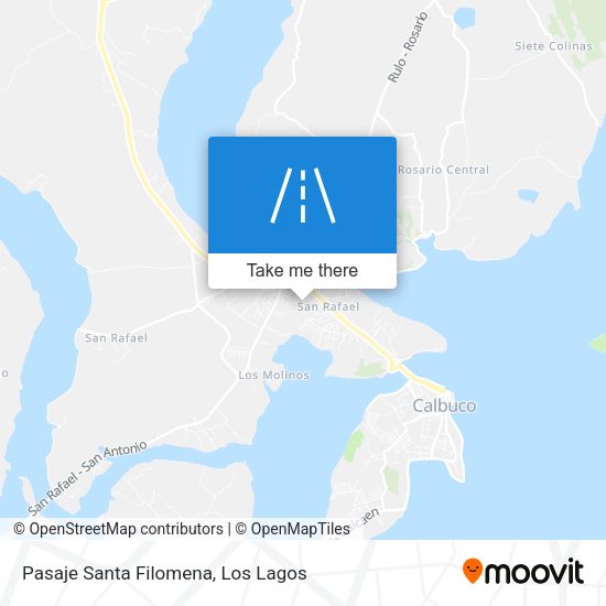 Pasaje Santa Filomena map