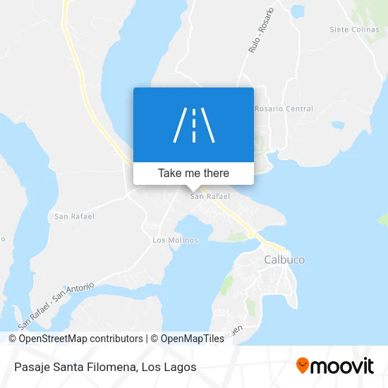 Pasaje Santa Filomena map