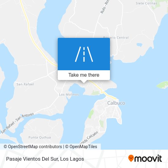Pasaje Vientos Del Sur map