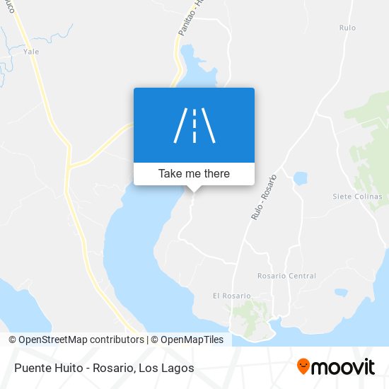 Puente Huito - Rosario map
