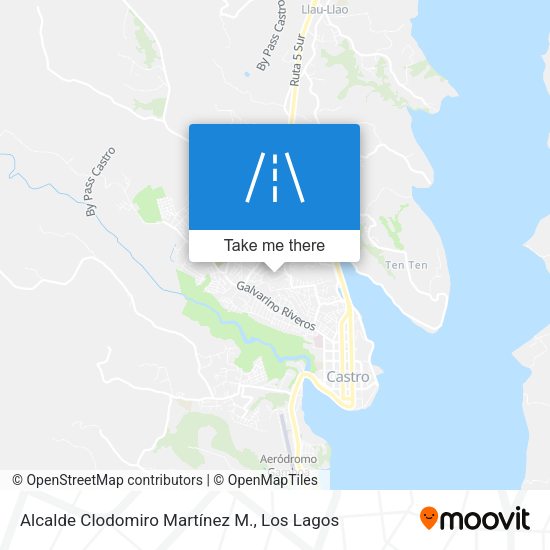 Mapa de Alcalde Clodomiro Martínez M.