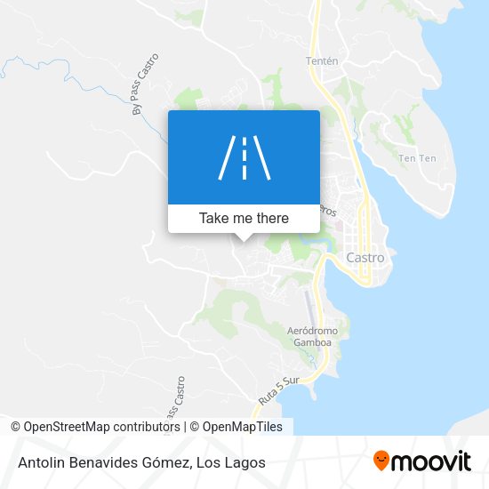 Mapa de Antolin Benavides Gómez