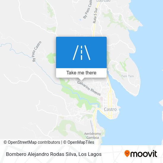 Mapa de Bombero Alejandro Rodas Silva