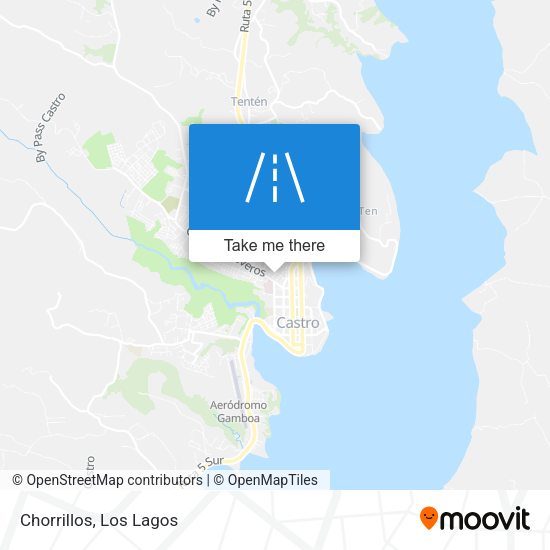 Mapa de Chorrillos