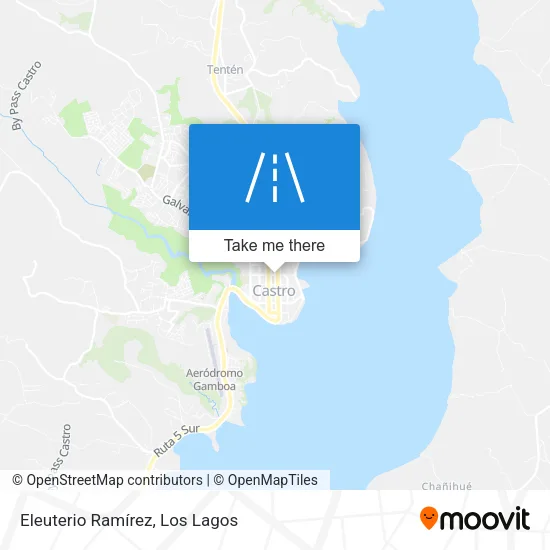 Mapa de Eleuterio Ramírez