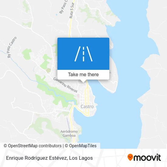 Mapa de Enrique Rodríguez Estévez