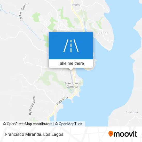 Mapa de Francisco Miranda