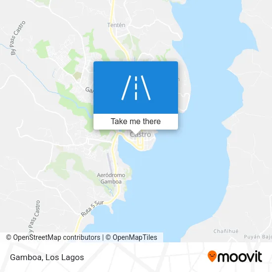 Mapa de Gamboa