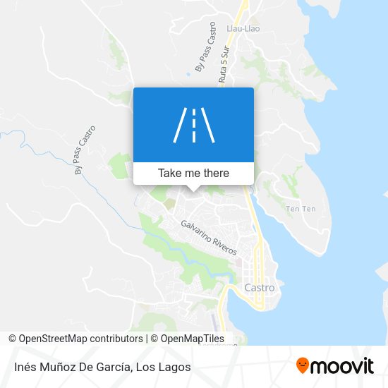 Inés Muñoz De García map