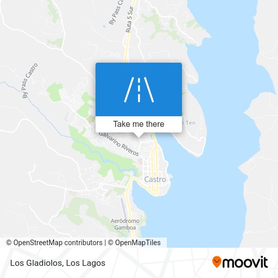 Mapa de Los Gladiolos