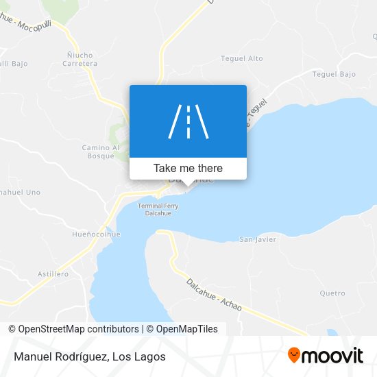 Manuel Rodríguez map