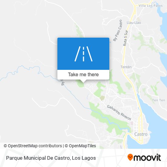 Parque Municipal De Castro map