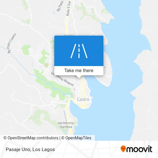 Pasaje Uno map