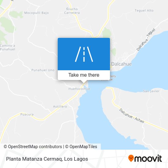 Planta Matanza Cermaq map