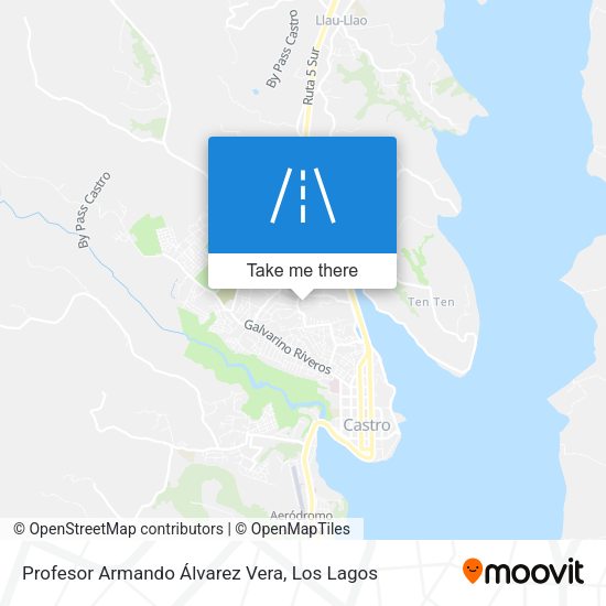 Mapa de Profesor Armando Álvarez Vera