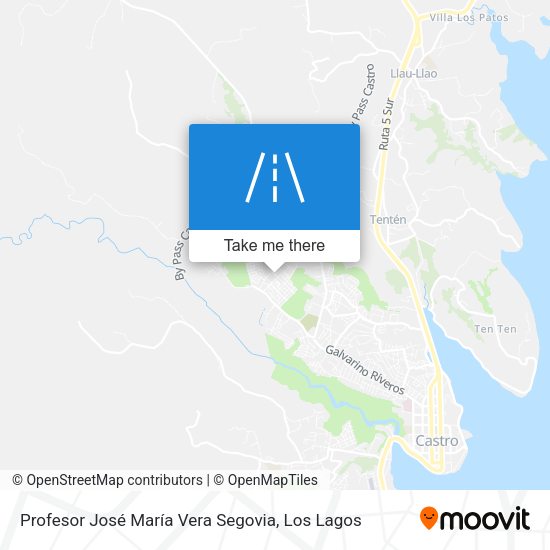 Profesor José María Vera Segovia map