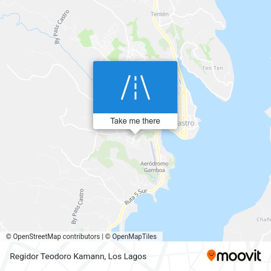 Regidor Teodoro Kamann map