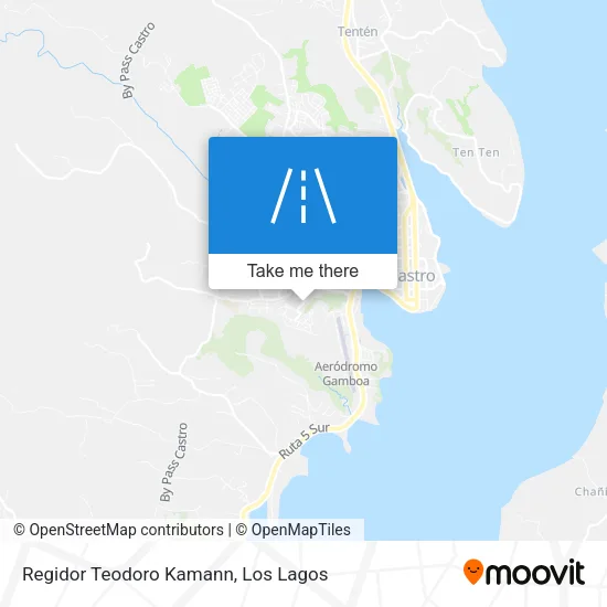 Regidor Teodoro Kamann map
