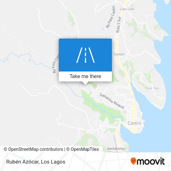 Mapa de Rubén Azócar