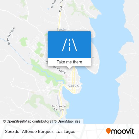 Senador Alfonso Bórquez map