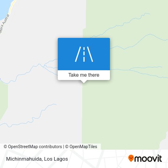 Mapa de Michinmahuida