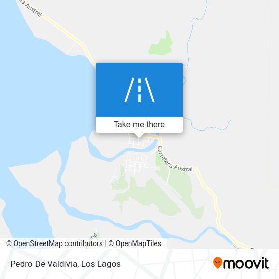 Mapa de Pedro De Valdivia