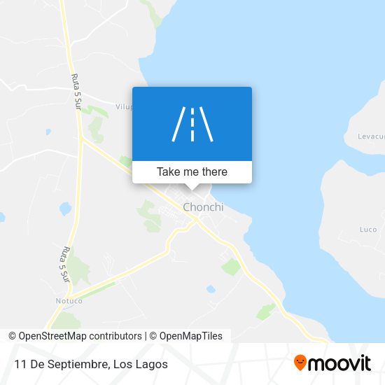 Mapa de 11 De Septiembre